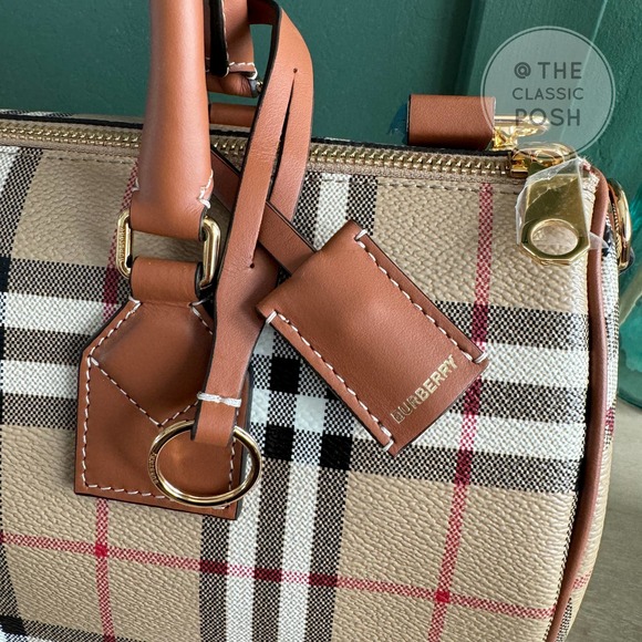 Burberry Bags New Burberry Check Bowling Shoulder Bag Vintage Check
